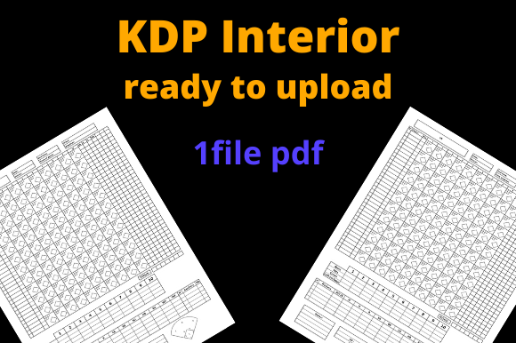 Baseball Scorebook for KDP: 120-Page Publishing Asset