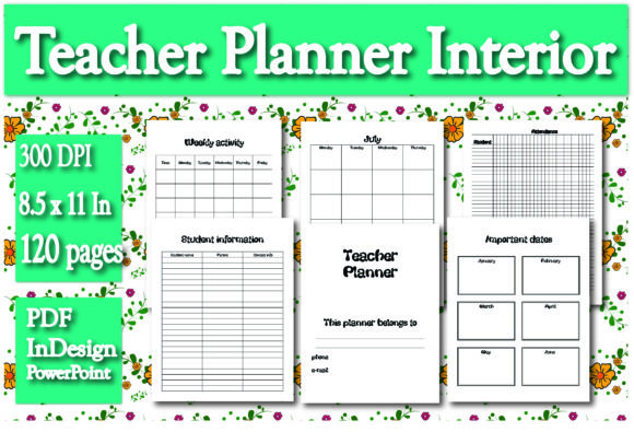 KDP Interior Teacher Planner Interior: A Practical Guide to Customization and Quality