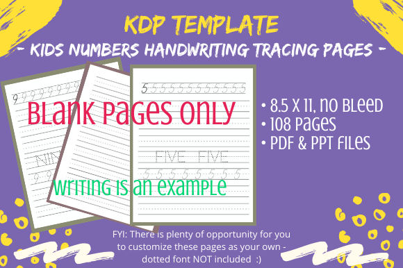KDP Kids Letters Numbers Tracing Pages: A Creator’s Guide