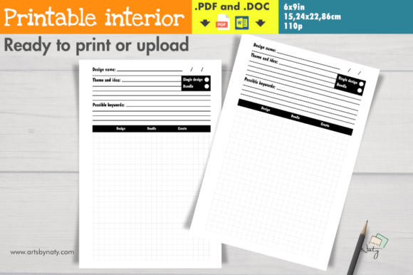 Sticker Designer Sketchbook and Planner: A Practical Tool for Creative Workflow