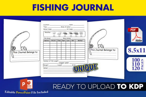 Streamlining Low-Content Publishing with the Fishing Journal Fish Record KDP Interior