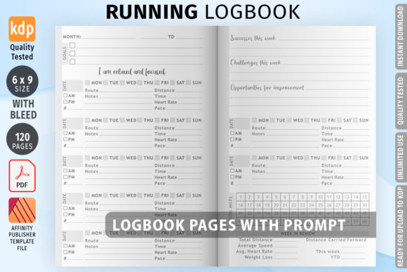 Streamlining Production with a KDP Running Logbook POD Interior Template