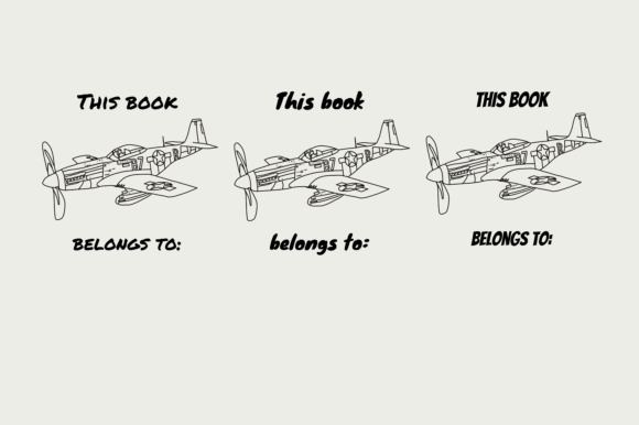 Vintage Plane This Book Belongs To: Evaluating Design Fit and Format for Aviation Enthusiasts