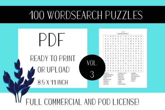 Wordsearch Puzzle Book with Solutions V3: A Practical Guide for KDP Publishers and Puzzle Enthusiasts